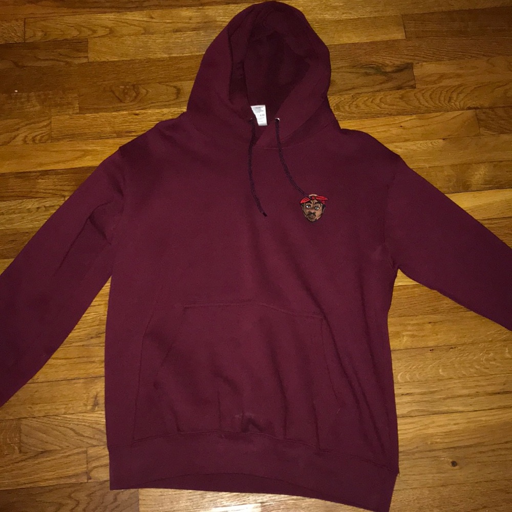 Tupac hoodie Size Large